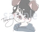 貴方だけのsns用のアイコン描きます sns用の簡単なアイコン作成致します イメージ6