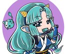 アイコン・立ち絵・サムネイルイラスト作成します SNS、TRPG、動画、ゲーム制作などにどうぞ。 イメージ10
