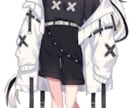 存在感のある鮮やかなアニメイラスト描きます アイコンやサムネ、立ち絵にパッと目を惹くイラストを！ イメージ6