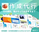 緊急対応！突然のプレゼン資料緊急でつくります 資料作成・プレゼン原稿など、1週間程度で何とかします イメージ1