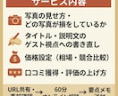 民泊OTA改善オンライン相談60分作成します ー話しながら今週動ける改善策を一緒に決める イメージ2