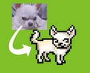 愛犬・ペットをSFC風の可愛いドット絵にします 最短即日納品！アイコンやグッズなどにも使いやすい！ イメージ7