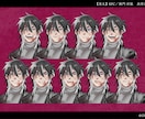 キャラ立ち絵/SNSアイコン/一枚絵など承ります TRPG/自作ゲーム/配信用キャラクター立ち絵制作致します イメージ7