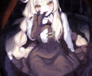 世界観のある一枚絵を制作します 光が綺麗で印象的なイラストを作成します イメージ4