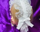 ヘッドドレス製作します オリジナル１点もの！アイドル、V系、ロリータさん イメージ1