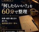 何したらいい？を60分で整理します 転職・副業・働き方の悩みを、選択肢と次の一歩へ イメージ1