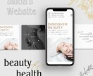お洒落な自分で更新できるHP制作します 【SEO対応•スマホ対応・本格的】 イメージ4