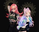 TRPGのキャラクターデザイン、立ち絵請負います 可愛い女の子キャラを描くのが得意です イメージ4