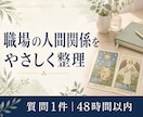 タロットで職場の人間関係を読み解きます 無理をしすぎず、働きやすい関わり方を考える。 イメージ1