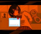 大鎌や翼が映えるゴシックな全身立ち絵描きます TRPGや自作ゲームに映える退廃的で美麗な立ち絵を制作します イメージ4