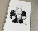 お写真をシンプルなイラストにします 模写で、お洒落なイラストを提供します！ イメージ4