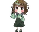 商用利用無料！16タイプ性格風ミニキャラ描きます 立ち絵/アイコン/配信素材/グッズ/似顔絵/オリキャラ イメージ7