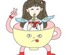 女子ウケの良い可愛いイラストをお届けします 女の子のイラスト、独特な世界観のイラストをお届けします。 イメージ6
