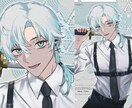 最短3日◎ウエストアップのイラストを作成します 商用利用込み！アイコンやサムネイル、返礼品などに！ イメージ3
