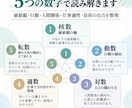 生年月日から仕事の向き不向きを独自数術で読みます 強み・適職・疲れやすい環境まで丁寧に鑑定 イメージ2