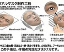 写真1枚で超リアル立体お面スタンダード型を作ります ※動画配信やイベントで圧倒的インパクト！プロの特注制作 イメージ2