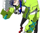少年漫画風の立ち絵かきます TRPGや配信などに使える、躍動感のある立ち絵になります！ イメージ1