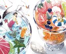 ナチュラルイラスト、デザイン制作します 水彩画タッチのほっとするイラスト・デザインを提供します。 イメージ1