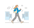 シンプルだけど目を惹くビジネスイラスト描きます 商用可◎書籍の挿絵やWEB、動画など幅広い媒体に対応します！ イメージ6
