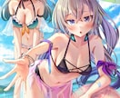 色鮮やかなイラストをお描きします 企業実績あり◇一枚絵・アイコン・サムネなど イメージ1