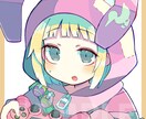 かわいい女の子のイラストをお描きします SNS等のアイコン、ヘッダー、動画用の1枚絵、立ち絵等に！ イメージ1