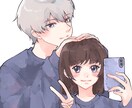簡易アイコン、夢絵描きます ご希望に沿ってお描きします！お気軽にご相談ください！ イメージ2