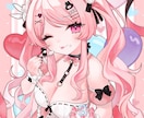 商用利用料無料！かわいいイラストを制作します グッズ・立ち絵・誕生日絵など◎ファンへ気持ちを伝えたい方へ！ イメージ2
