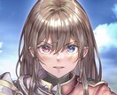 アイコン用のリアル系キャラ顔を描きます ややリアル系のキャラ顔イラストを描きます。 イメージ7