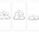 ペット画像を専門技術で加工します 柔らかい雰囲気の壁紙♪ 修整1回無料 イメージ9