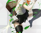 一枚絵を作成いたします 独特の風味のある、様々な用途のイラストを作成いたします。 イメージ6
