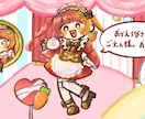 クレヨンのような全身イラスト動画を作ります やさしい色と動きで心に灯りをともします イメージ2