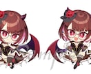 SDキャラ・ミニキャラ・スタンプイラスト承ります かわいいアニメ系絵でグッズやサムネなどに イメージ3