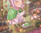 約1週間で高品質な季節・イベントのイラスト描きます 猫の日イラスト〜2/15まで〇冬のイラスト等制作〇 イメージ6