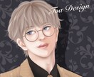 お好みのイメージで似顔絵をお描きします リアル系・シンプル系・アニメ塗り・ちびキャラなどご相談下さい イメージ3