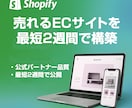 Shopifyで売れるECサイト構築します 公式パートナー品質×CVR設計で売上アップ イメージ1