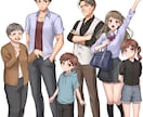 キラキラ︎︎でかっこかわいいイラスト制作致します 商用利用◎男女キャラ幅広く対応します♪ イメージ5