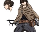 キャラデザや立ち絵、デフォルメキャラ等を作成します TRPGや動画等立ち絵、アイコン等にお勧めのキャラデザイン イメージ1