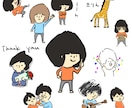 低価格で手作りLINEスタンプ作成します 世界にひとつだけのスタンプを、ゆるいタッチで描き上げます。 イメージ3