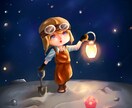 絵本風のイラストを描きます アイコン、1枚絵、立ち絵なんでもOKです！ イメージ1