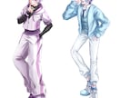 男性が得意！✨アイコンや立ち絵等描きます 【商業利用可】SNSや動画等のイラスト、TRPG等にぜひ！ イメージ8