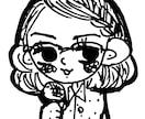 可愛いデフォルメ似顔絵描きます リアルすぎない可愛くレトロな一点ものな似顔絵 イメージ4