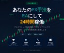 FX自動売買のEAを作成します あなたの裁量手法をプログラム化して24時間自動で稼働させます イメージ1