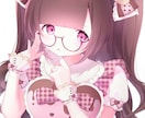 かわいいイラスト描きます かわいい雰囲気の女の子を描くのが得意です♡ イメージ3
