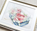 あなたの大切なお花を水彩画で絵にさせていただきます 思い出に残したいお花を、心を込めて描かせていただきます イメージ4