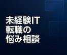 未経験IT転職の悩みを整理します 異業種1〜3年目向けの適性診断と道筋整理 イメージ1