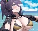 胸上〜全身立ち絵・サムネイルイラスト描きます TRPG・Vtuberに最適！キャラを魅力的に表現します！ イメージ1