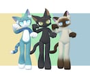 VRChat用人外アバター制作いたします デフォルメ・獣・ロボなどの人外専門 イメージ5