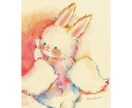 アナログでほんわか優しいタッチのイラスト描きます ブログの挿絵やアイコンにほんわか水彩イラストはいかがですか？ イメージ9