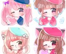 値下げ中！！最短即日で！！！！アイコンを描きます 早急に可愛らしいアイコンが必要な方へ イメージ1