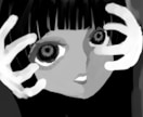 世界観重視の一枚絵を描きます ダークなボカロ曲、フリーホラーゲームなど イメージ5